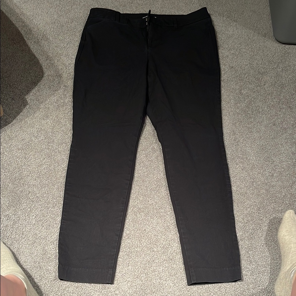 Old Navy Black Chinos Structured Fit